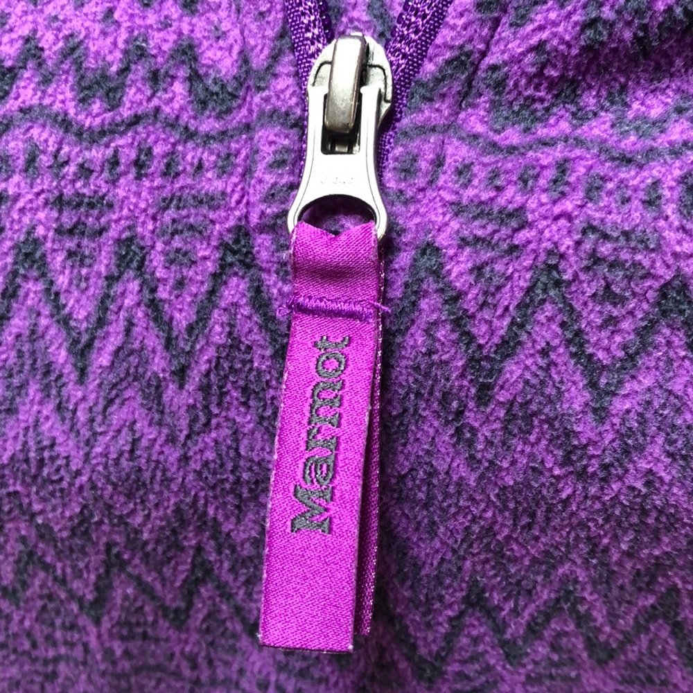Marmot Girls 1/2 zip fleece - Picture 4 of 4